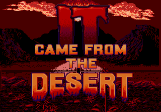 It Came from the Desert box art