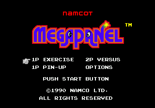 Title screen of MegaPanel
