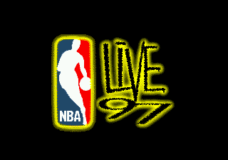 Title screen of NBA Live 97