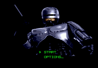 Title screen of RoboCop 3
