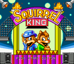 Title screen of Squirrel King