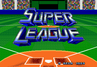 Title screen of Super League