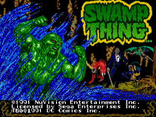 Swamp Thing box art