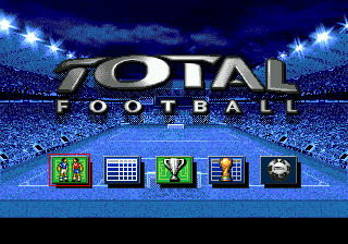 Title screen of Total Football