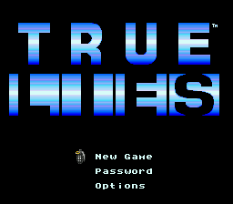 Title screen of True Lies