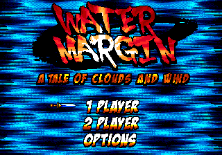 Title screen of Water Margin - A Tale of Clouds and Wind
