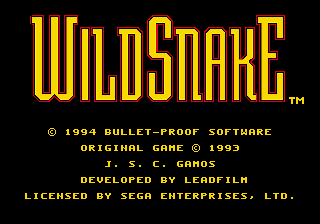 Wild Snake box art