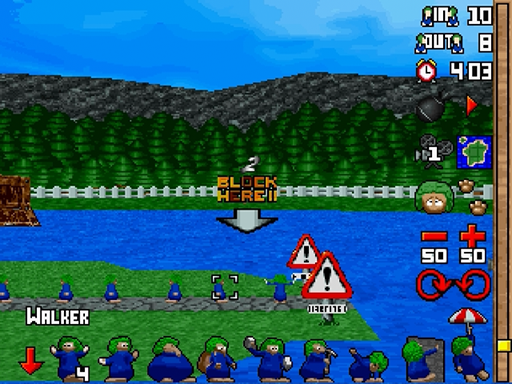 3D Lemmings (Europe)