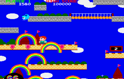 Bubble Bobble also featuring Rainbow Islands (USA)