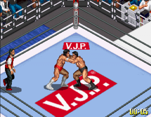 Fire Prowrestling S - 6Men Scramble (Japan) (1M)