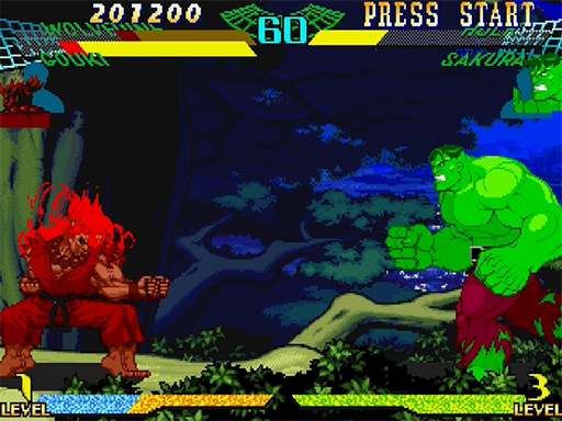 Marvel Super Heroes vs. Street Fighter (Japan)