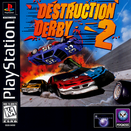 Destruction Derby 2 artwork