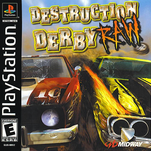 Destruction Derby Raw artwork