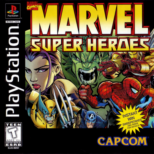 Marvel Super Heroes box art