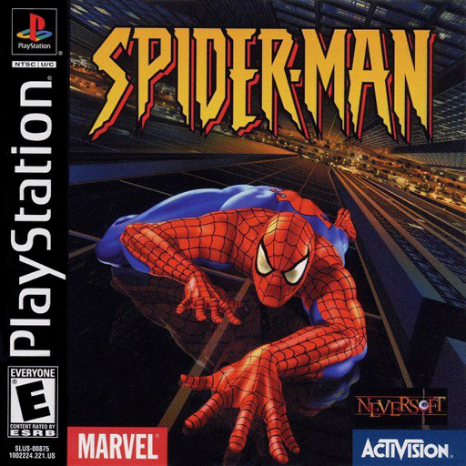 Spider-Man (PS1) box art