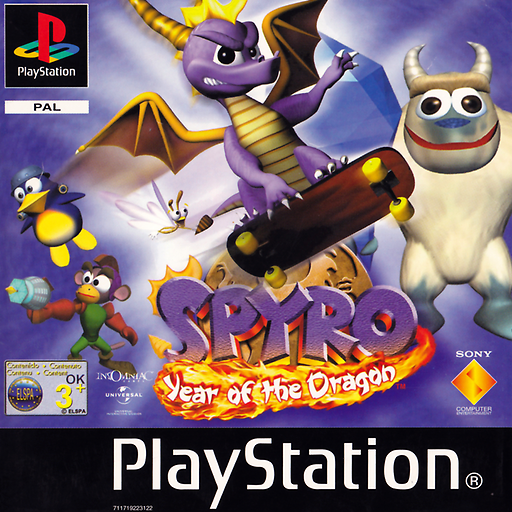 Spyro - Year of the Dragon (USA, Europe)