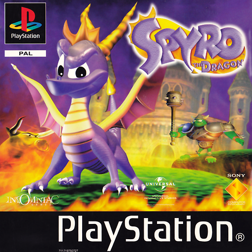 Spyro the Dragon artwork