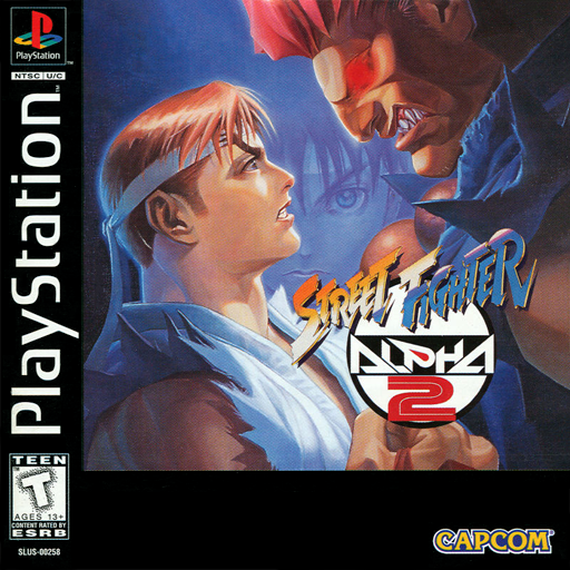 Street Fighter Alpha 2 box art