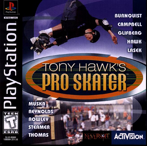 Tony Hawk's Pro Skater box art
