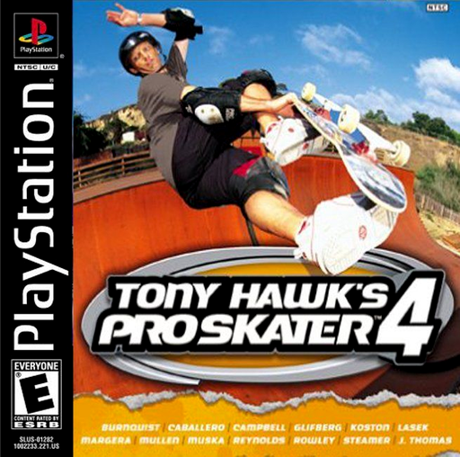 Tony Hawk's Pro Skater 4 artwork