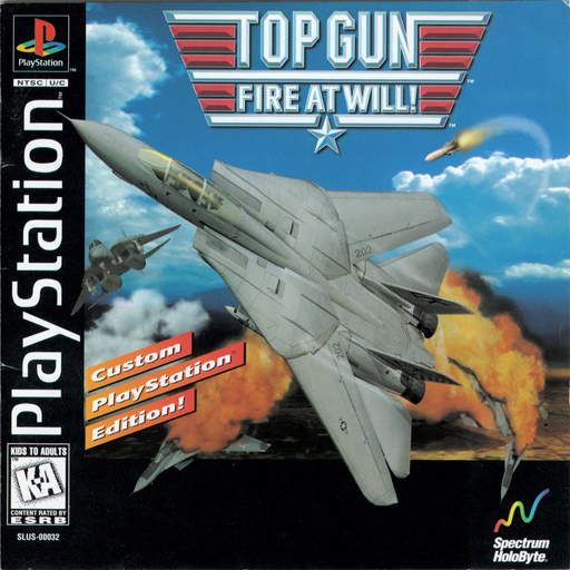 Top Gun: Fire at Will artwork