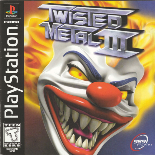 Twisted Metal III artwork