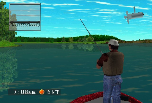 Black Bass with Blue Marlin