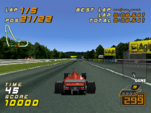 F1 Racing Championship (USA, Europe)