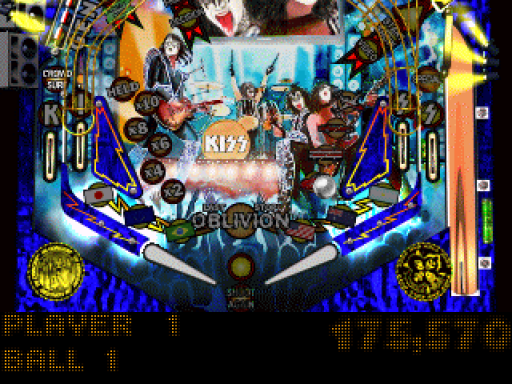 KISS Pinball (USA, Europe)