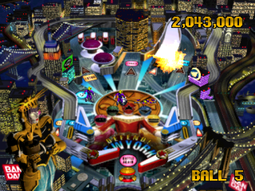 Saban's Power Rangers Zeo - Full Tilt Battle Pinball