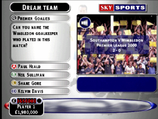 Sky Sports Football Quiz