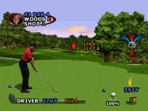 Tiger Woods PGA Tour 2000 (USA, Europe)