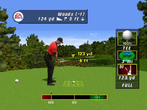 Tiger Woods USA Tour 2001
