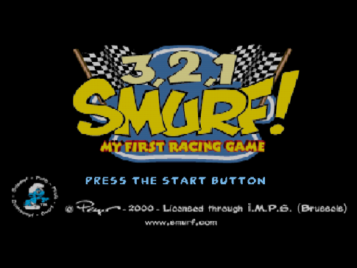 3, 2, 1, Smurf! My First Racing Game