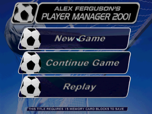 Alex Ferguson's Player Manager 2001