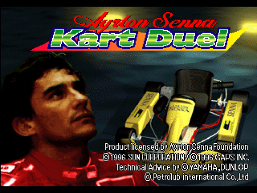 Ayrton Senna Kart Duel