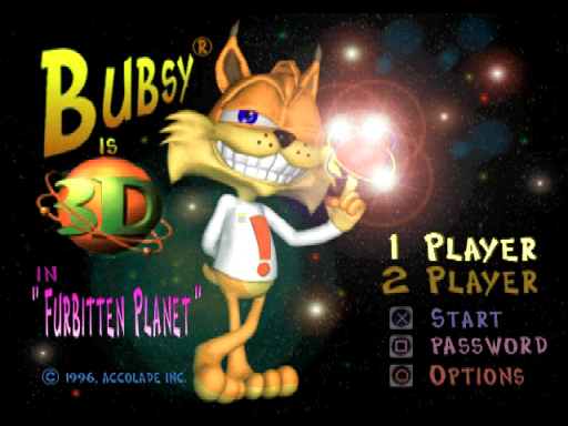 Bubsy 3D - Furbitten Planet