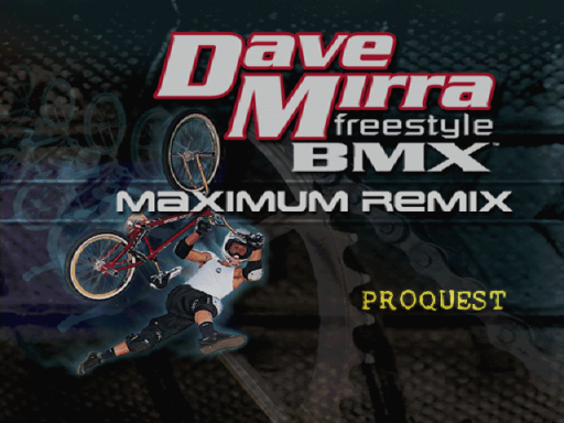 Dave Mirra Freestyle BMX - Maximum Remix