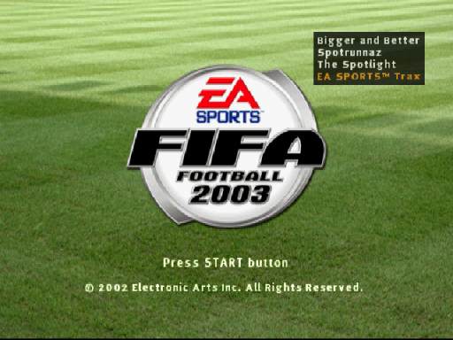 FIFA Football 2003