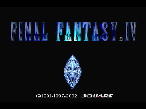 Final Fantasy Anthology - European Edition - Final Fantasy IV