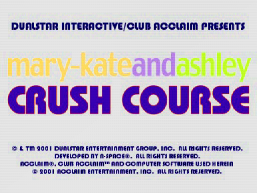 Mary-Kate and Ashley - Crush Course