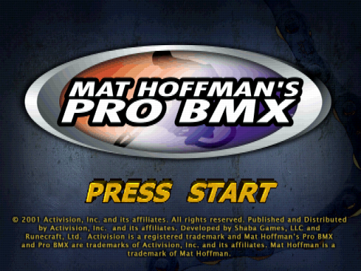 Mat Hoffman's Pro BMX