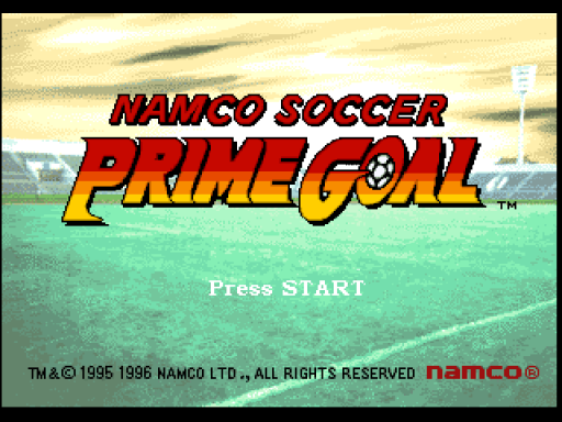 Namco Soccer Prime Goal
