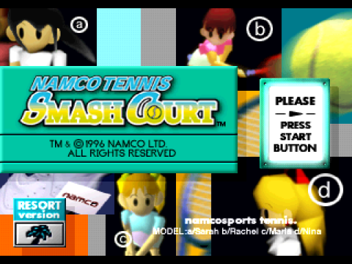 Namco Tennis Smash Court