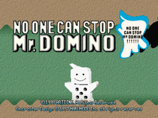 No One Can Stop Mr. Domino