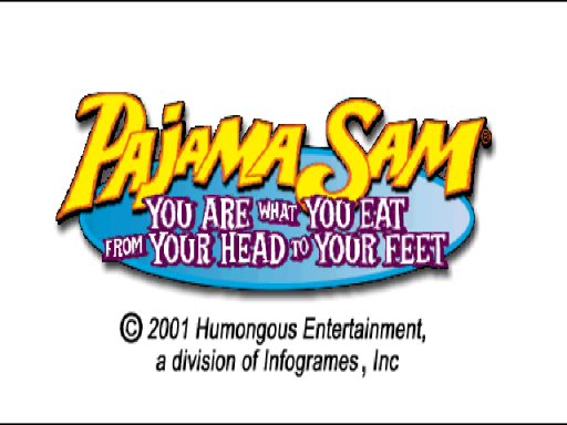 Pajama Sam - You Are What You Eat from Your Head to Your Feet