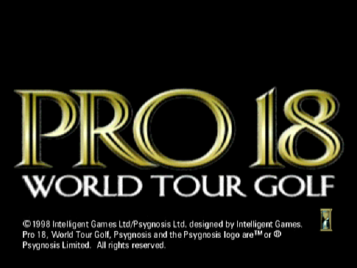 Pro 18 - World Tour Golf