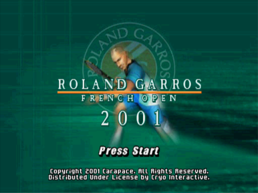Roland Garros French Open 2001