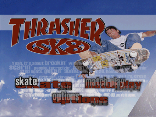 Thrasher - Skate and Destroy