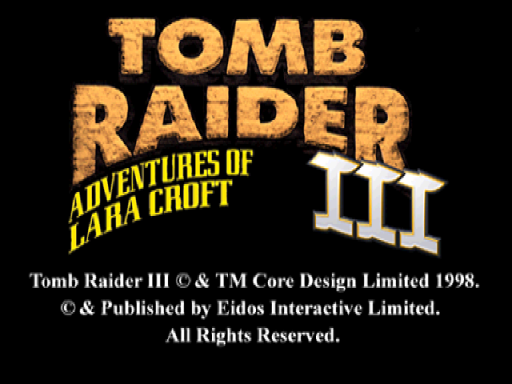 Tomb Raider III - Adventures of Lara Croft